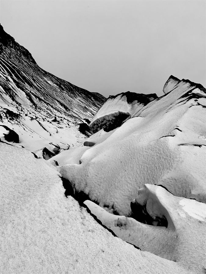 Snowfield - photograph by Han Wen Zhang